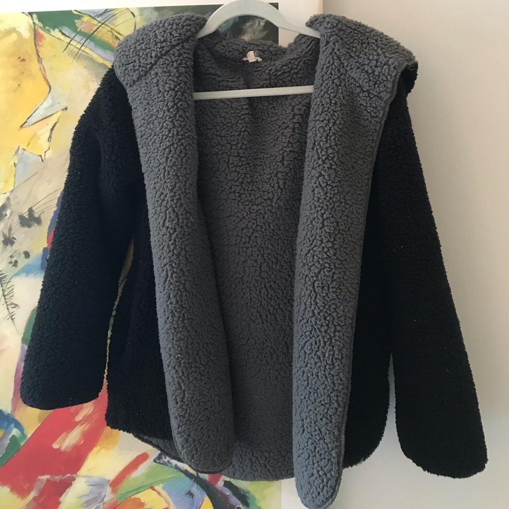 Fluffy cardigan/jacket